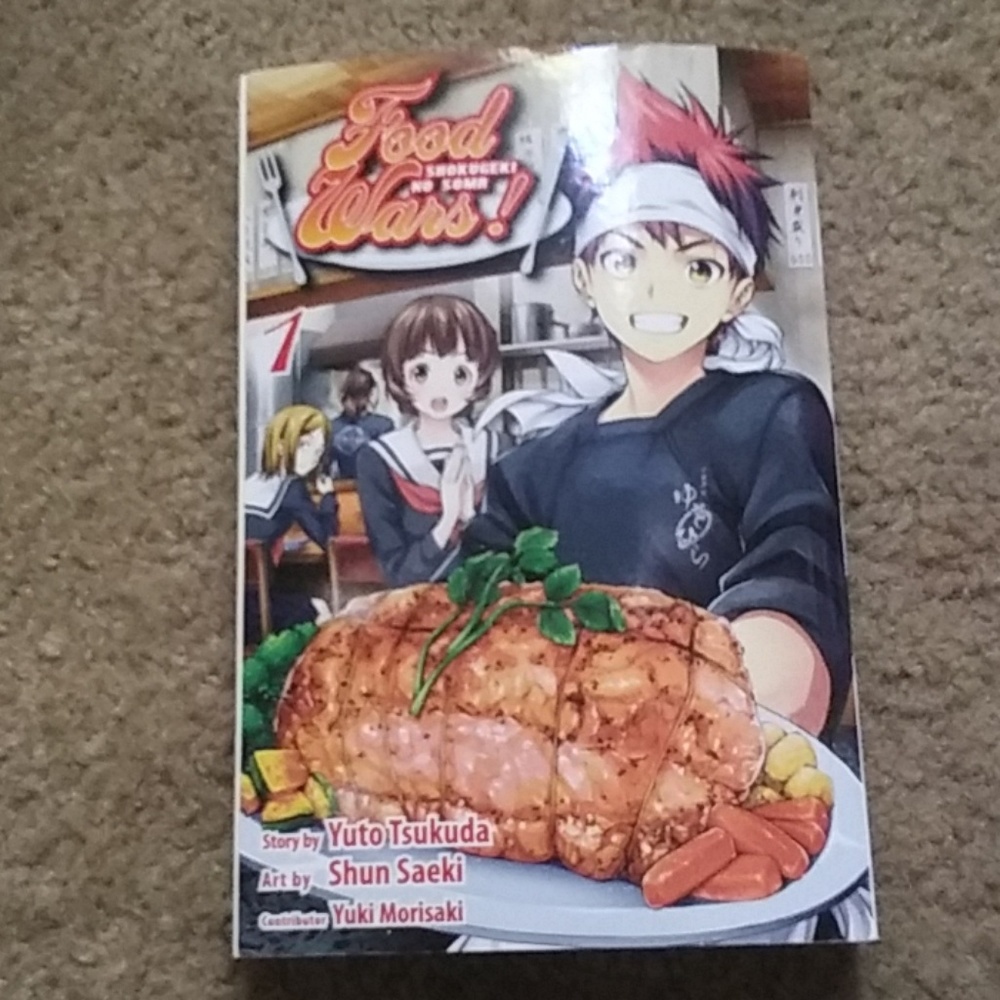 Food wars manga v1
